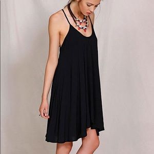 NWT blue pepper black dress